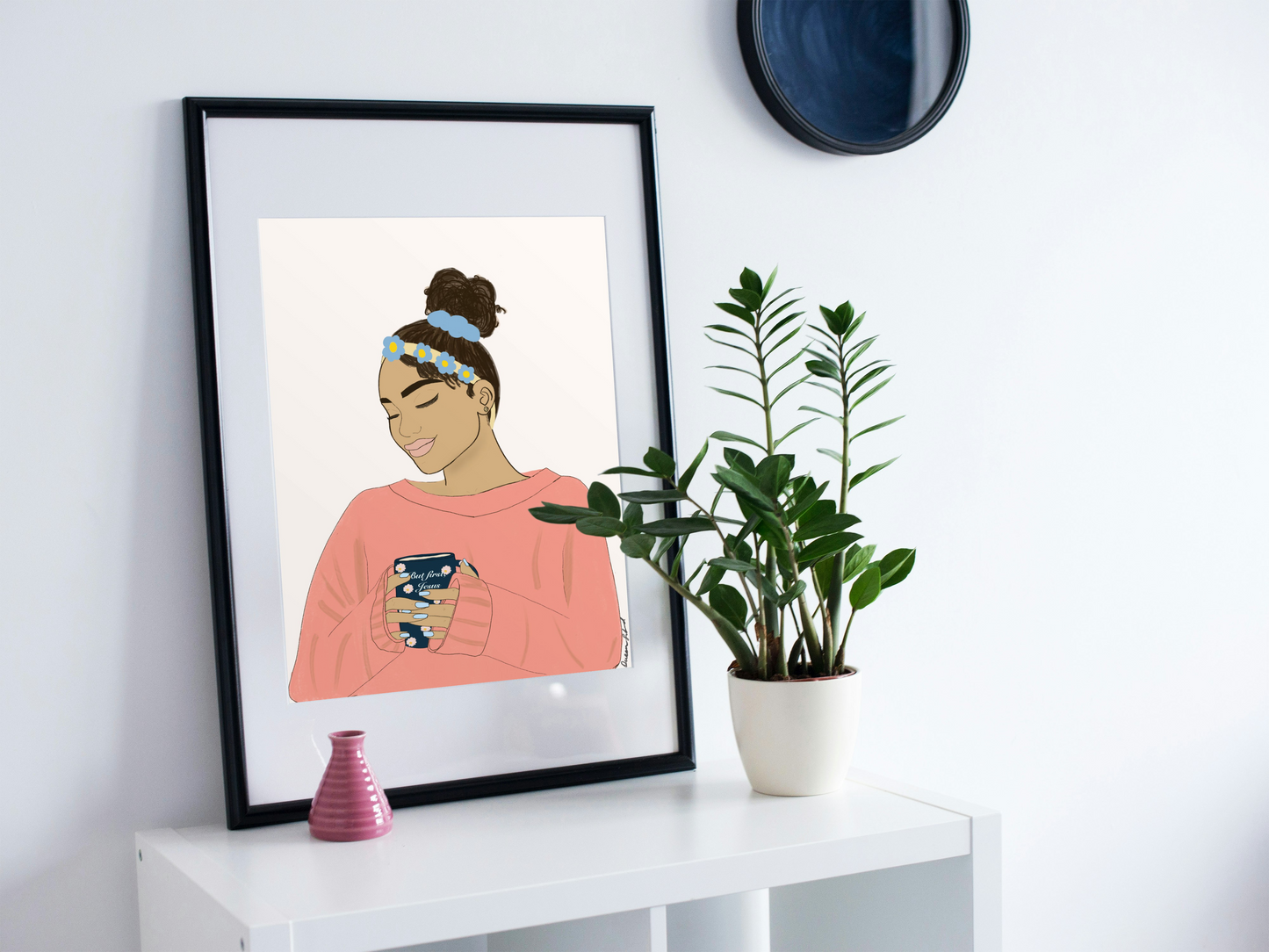 But First, Jesus | Digital Download Christian Wall Art Print