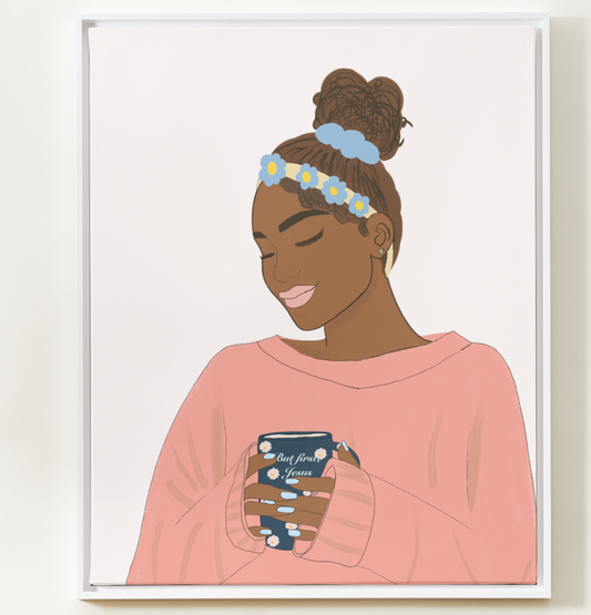 But First, Jesus” Printable Wall Art (16x20)