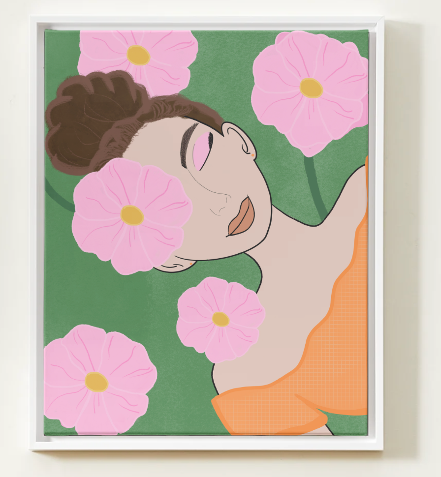 Bloom in Grace Wall Art Print – Digital Download (16x20)