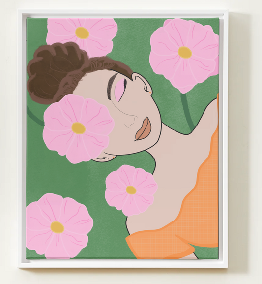 Bloom in Grace Wall Art Print – Digital Download (16x20)