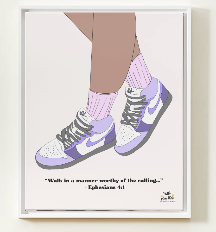 "Worthy Walk" – Ephesians 4:1 Printable Wall Art